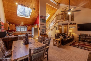 Looking for the perfect escape in nature? This fully furnished on Pinetop Lakes Golf and Country Club in Arizona - for sale on GolfHomes.com, golf home, golf lot