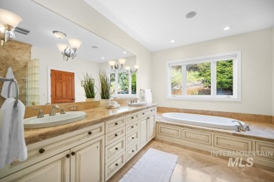 An extraordinary estate set on vast  sprawling acreage just on Warm Springs Golf Club in Idaho - for sale on GolfHomes.com, golf home, golf lot