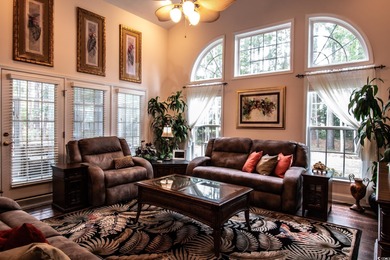 ELEGANT ENTERTAINING AWAITS IN THE PRESTIGIOUS COMMUNITY OF on Prestwick Country Club in South Carolina - for sale on GolfHomes.com, golf home, golf lot