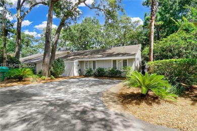 Nestled on a quiet street inside the world-famous Sea Pines on Sea Pines Country Club in South Carolina - for sale on GolfHomes.com, golf home, golf lot