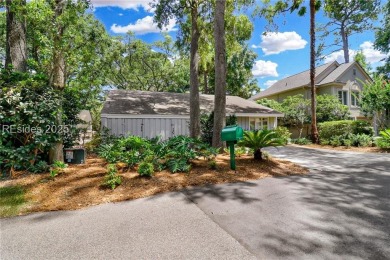 Nestled on a quiet street inside the world-famous Sea Pines on Sea Pines Country Club in South Carolina - for sale on GolfHomes.com, golf home, golf lot