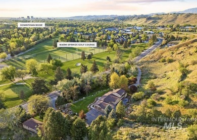 An extraordinary estate set on vast  sprawling acreage just on Warm Springs Golf Club in Idaho - for sale on GolfHomes.com, golf home, golf lot