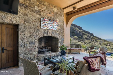 An extraordinary property nestled just under Pinnacle Peak on on The Estancia Club in Arizona - for sale on GolfHomes.com, golf home, golf lot