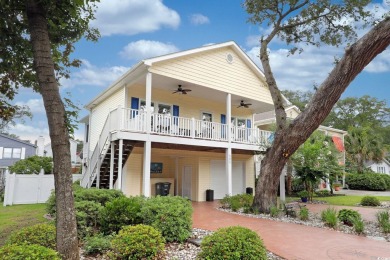 Southern Elegance at it's finest!  Just 3 minutes to the sand on Beachwood Golf Club in South Carolina - for sale on GolfHomes.com, golf home, golf lot