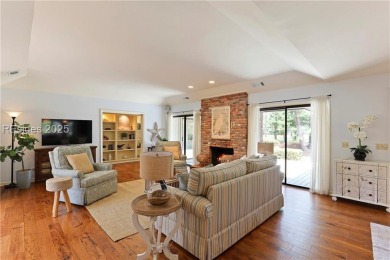Privacy and convenience meet in this beautifully maintained on Sea Pines Country Club in South Carolina - for sale on GolfHomes.com, golf home, golf lot