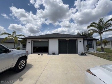 EZ TO SHOW WITH 24 HOURS NOTICE! AN OWNER CAN LIVE ON ONE SIDE on Cape Coral Executive Course in Florida - for sale on GolfHomes.com, golf home, golf lot