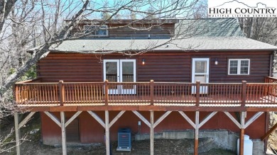 This beautifully maintained and furnished Blue Ridge Log Cabin on Beech Mountain Club in North Carolina - for sale on GolfHomes.com, golf home, golf lot