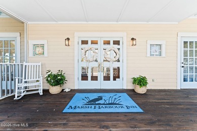 The Cape Fear Suite offers front-row views of the Bald Head on Bald Head Island Golf Club in North Carolina - for sale on GolfHomes.com, golf home, golf lot