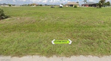 Great cleared homesite in the fast growing NW Cape Coral! on Burnt Store Golf Club in Florida - for sale on GolfHomes.com, golf home, golf lot