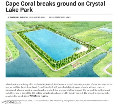 Great cleared homesite in the fast growing NW Cape Coral! on Burnt Store Golf Club in Florida - for sale on GolfHomes.com, golf home, golf lot