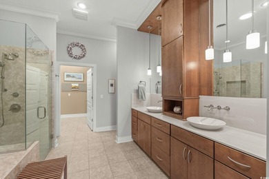 This all-brick custom-built home in the gated community of on Heritage Club in South Carolina - for sale on GolfHomes.com, golf home, golf lot