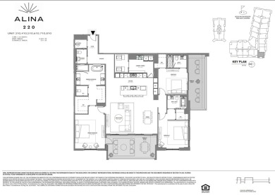 True 3 Bedroom with 3.5 Baths in the Award-Winning ALINA on Boca Raton Resort and Club in Florida - for sale on GolfHomes.com, golf home, golf lot