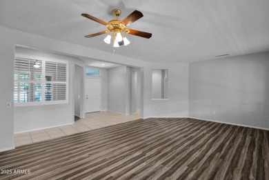 Enjoy resort-style living in this charming 2 bed/2 ba plus den on Desert Springs Golf Course in Arizona - for sale on GolfHomes.com, golf home, golf lot