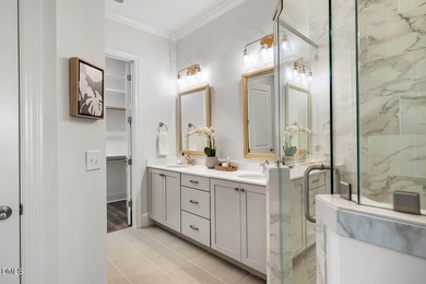 MOVE-IN READY! This beautifully designed executive townhome is on Croasdaile Country Club in North Carolina - for sale on GolfHomes.com, golf home, golf lot