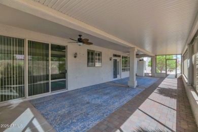 Enjoy resort-style living in this charming 2 bed/2 ba plus den on Desert Springs Golf Course in Arizona - for sale on GolfHomes.com, golf home, golf lot