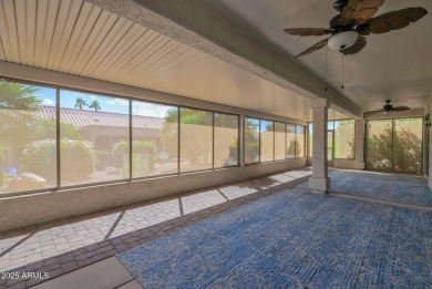 Enjoy resort-style living in this charming 2 bed/2 ba plus den on Desert Springs Golf Course in Arizona - for sale on GolfHomes.com, golf home, golf lot