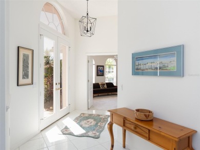 Sunrise coffee on your private lanai sets the tone for your on Stoneybrook Golf and Country Club of Sarasota in Florida - for sale on GolfHomes.com, golf home, golf lot