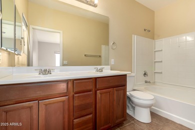 Move-in ready and freshly updated! This clean 3 bed, 2 bath home on The Golf Club At Johnson Ranch in Arizona - for sale on GolfHomes.com, golf home, golf lot