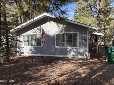 This adorable home in the pines can be yours! Located in Fairway on Bison Golf and Country Club in Arizona - for sale on GolfHomes.com, golf home, golf lot