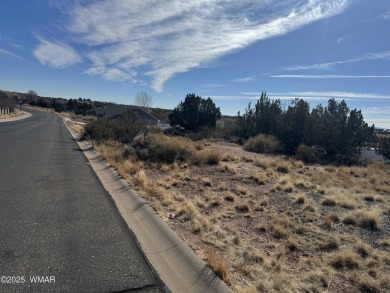 Vacant lot great for a new home build located in beautiful on Snowflake Municipal Golf Course in Arizona - for sale on GolfHomes.com, golf home, golf lot