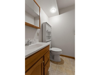 Adorable and well maintained 3 bed, 3 bath bilevel located on a on Lakes of the Four Seasons Country Club in Indiana - for sale on GolfHomes.com, golf home, golf lot