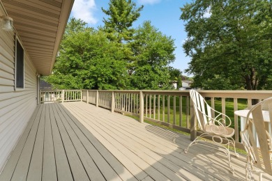 Adorable and well maintained 3 bed, 3 bath bilevel located on a on Lakes of the Four Seasons Country Club in Indiana - for sale on GolfHomes.com, golf home, golf lot