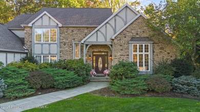 Welcome to this architecturally striking Tudor-inspired on Glenmaura National Golf Club in Pennsylvania - for sale on GolfHomes.com, golf home, golf lot