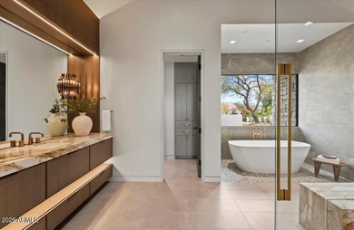 This exceptional custom estate promises to be one of the most on Camelback Golf Club in Arizona - for sale on GolfHomes.com, golf home, golf lot