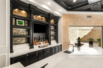 A masterpiece of contemporary luxury, this 3-story custom estate on Bears Best Las Vegas Golf Club in Nevada - for sale on GolfHomes.com, golf home, golf lot