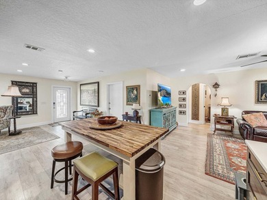 This 1,532 sq ft 3 bed 2 bath 2+ car garage CBS home sits on an on The Saints At Port St Lucie Golf Course in Florida - for sale on GolfHomes.com, golf home, golf lot