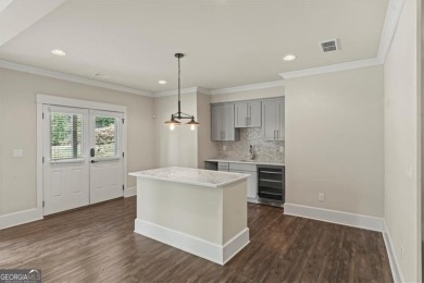 This magnificent home seamlessly blends modern design with on Hamilton Mill Golf Club in Georgia - for sale on GolfHomes.com, golf home, golf lot
