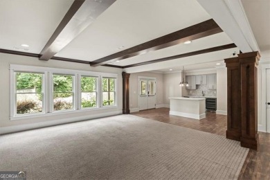 This magnificent home seamlessly blends modern design with on Hamilton Mill Golf Club in Georgia - for sale on GolfHomes.com, golf home, golf lot