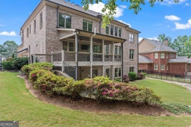 This magnificent home seamlessly blends modern design with on Hamilton Mill Golf Club in Georgia - for sale on GolfHomes.com, golf home, golf lot