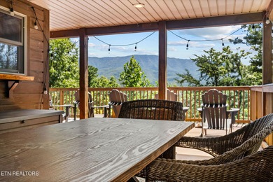 This beautifully designed 3-bedroom, 2.5-bath cabin, featuring a on Bent Creek Golf Course in Tennessee - for sale on GolfHomes.com, golf home, golf lot
