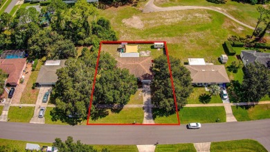 Charming 3br/2ba Concrete Block Home On The 8th Tee Of The St on St. Augustine Shores Golf Club in Florida - for sale on GolfHomes.com, golf home, golf lot