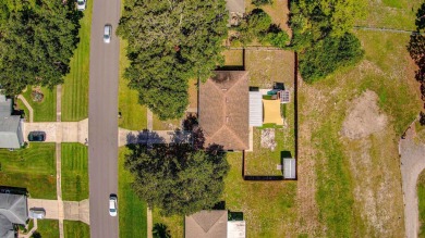 Charming 3br/2ba Concrete Block Home On The 8th Tee Of The St on St. Augustine Shores Golf Club in Florida - for sale on GolfHomes.com, golf home, golf lot