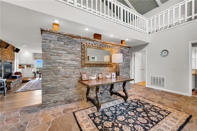 Beautiful home on Holiday Island with breathtaking views on Holiday Island Executive Golf Course in Arkansas - for sale on GolfHomes.com, golf home, golf lot