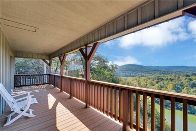 Beautiful home on Holiday Island with breathtaking views on Holiday Island Executive Golf Course in Arkansas - for sale on GolfHomes.com, golf home, golf lot