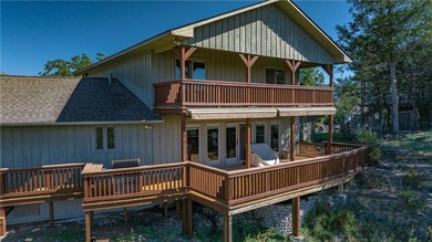 Beautiful home on Holiday Island with breathtaking views on Holiday Island Executive Golf Course in Arkansas - for sale on GolfHomes.com, golf home, golf lot