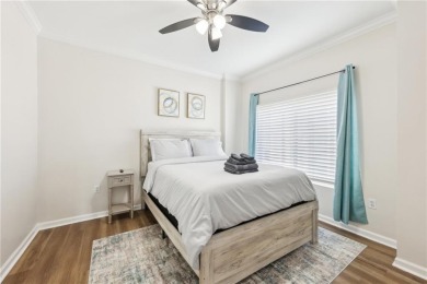 Beautiful end unit condo, fully furnished, and ready for on Bobby Jones Golf Club in Georgia - for sale on GolfHomes.com, golf home, golf lot