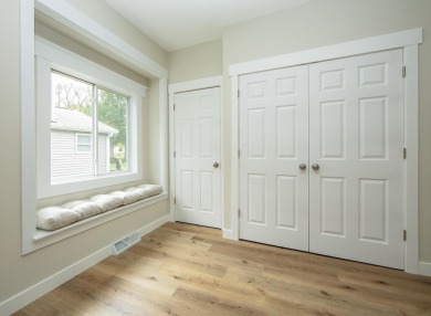 This beautifully redone 3-bedroom, 1-bathroom home offers modern on Nashua Town and Country Club in Iowa - for sale on GolfHomes.com, golf home, golf lot