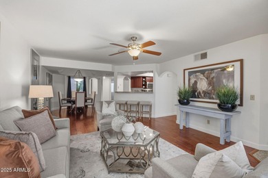 Discover comfortable luxury in this beautifully updated 2BD/2BA on Arizona Biltmore Golf and Country Club in Arizona - for sale on GolfHomes.com, golf home, golf lot