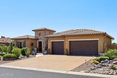 This luxury home, perfectly situated along the 8th fairway of on The Preserve in Arizona - for sale on GolfHomes.com, golf home, golf lot