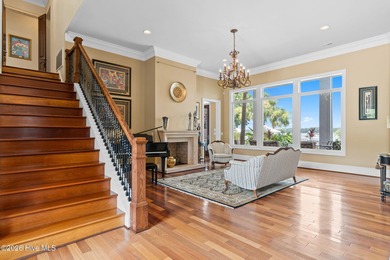 Luxury waterfront property like no other! This home blends on Rivers Edge Golf Club in North Carolina - for sale on GolfHomes.com, golf home, golf lot