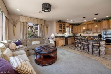 Live the ultimate resort lifestyle in this Toll Brothers on Reflection Bay Golf Club in Nevada - for sale on GolfHomes.com, golf home, golf lot