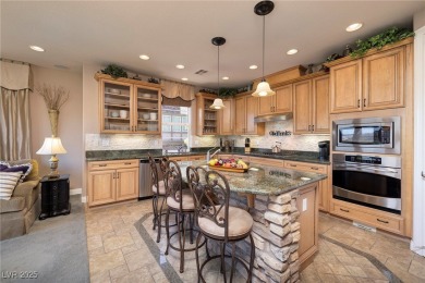 Live the ultimate resort lifestyle in this Toll Brothers on Reflection Bay Golf Club in Nevada - for sale on GolfHomes.com, golf home, golf lot