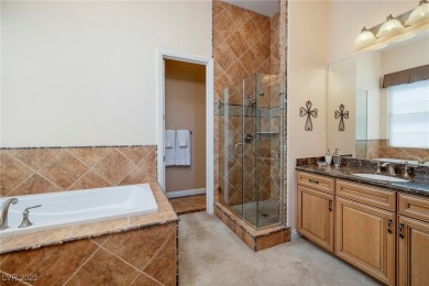 Live the ultimate resort lifestyle in this Toll Brothers on Reflection Bay Golf Club in Nevada - for sale on GolfHomes.com, golf home, golf lot
