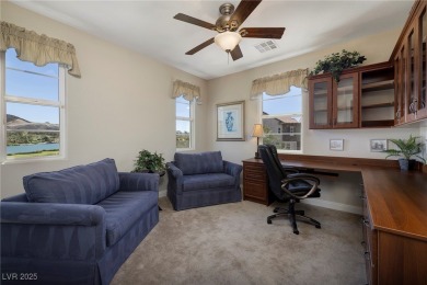 Live the ultimate resort lifestyle in this Toll Brothers on Reflection Bay Golf Club in Nevada - for sale on GolfHomes.com, golf home, golf lot