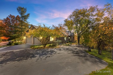 Breathtaking, completely private, setting overlooking golf on Cascade Hills Country Club in Michigan - for sale on GolfHomes.com, golf home, golf lot