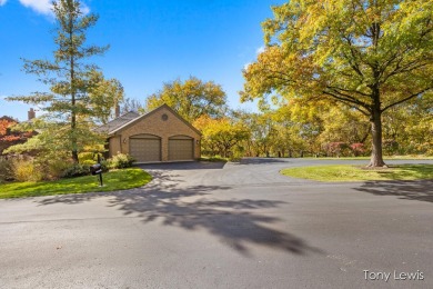 Breathtaking, completely private, setting overlooking golf on Cascade Hills Country Club in Michigan - for sale on GolfHomes.com, golf home, golf lot